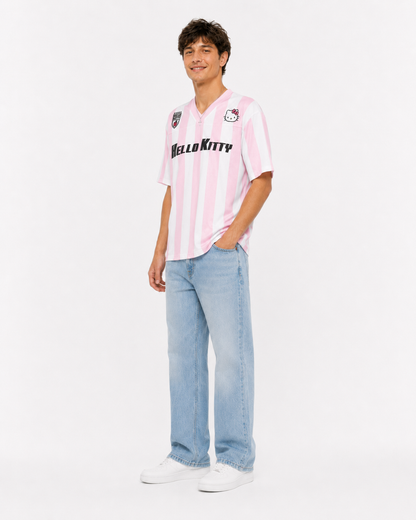 Pink Kitty Anime Soccer Jersey