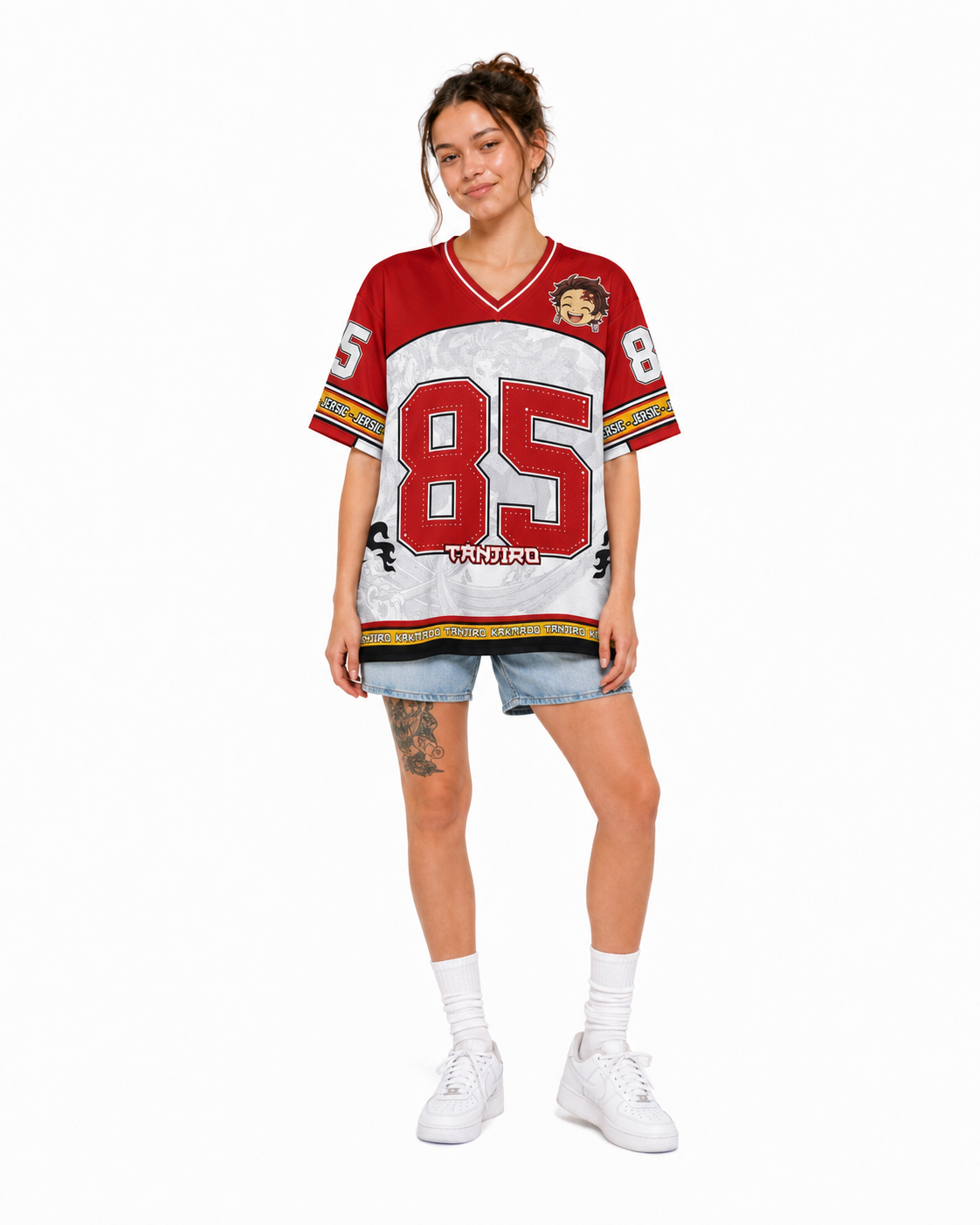 Tanjiro Anime Soccer Jersey