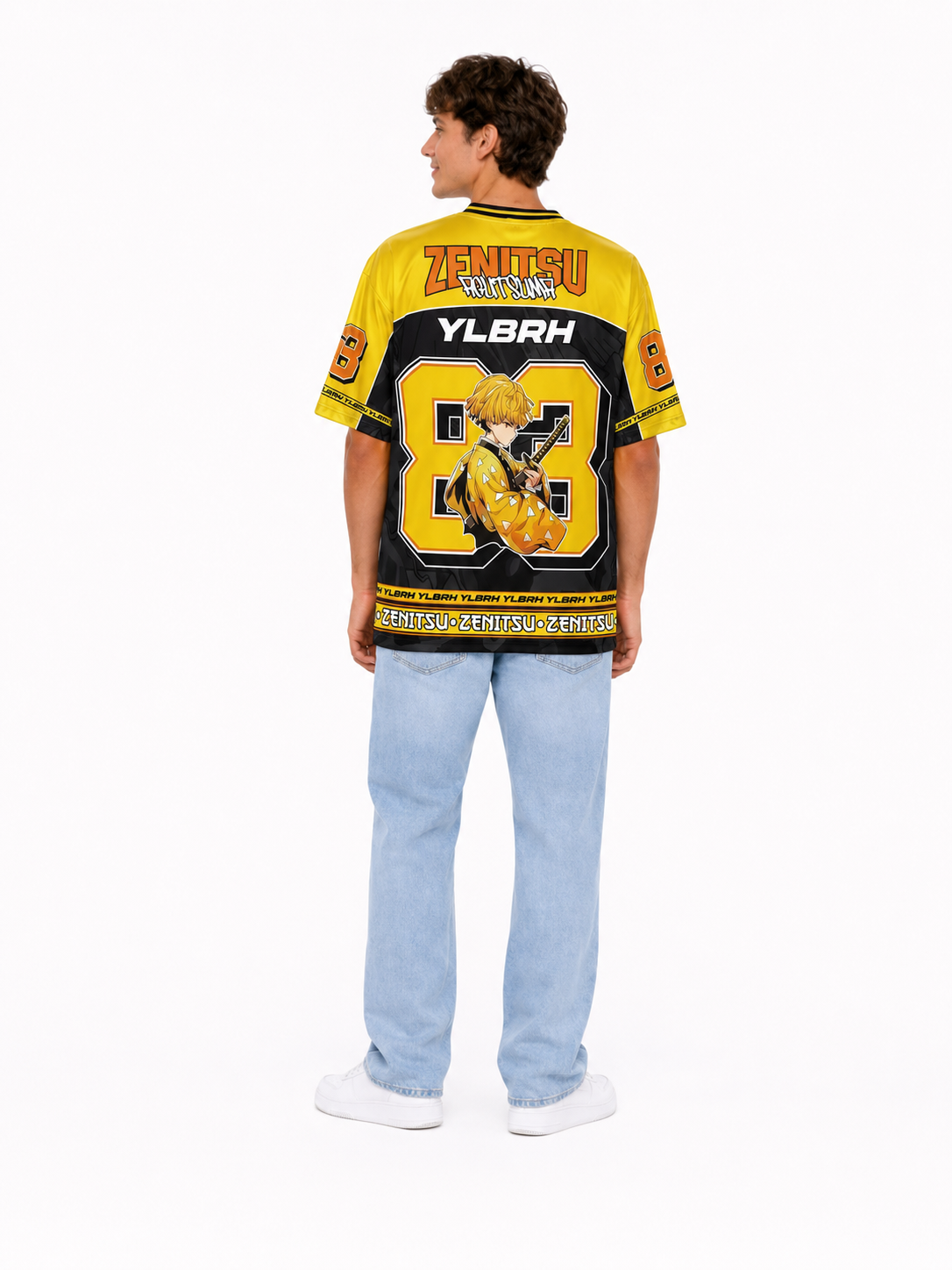 Zenitsu Anime Soccer Jersey