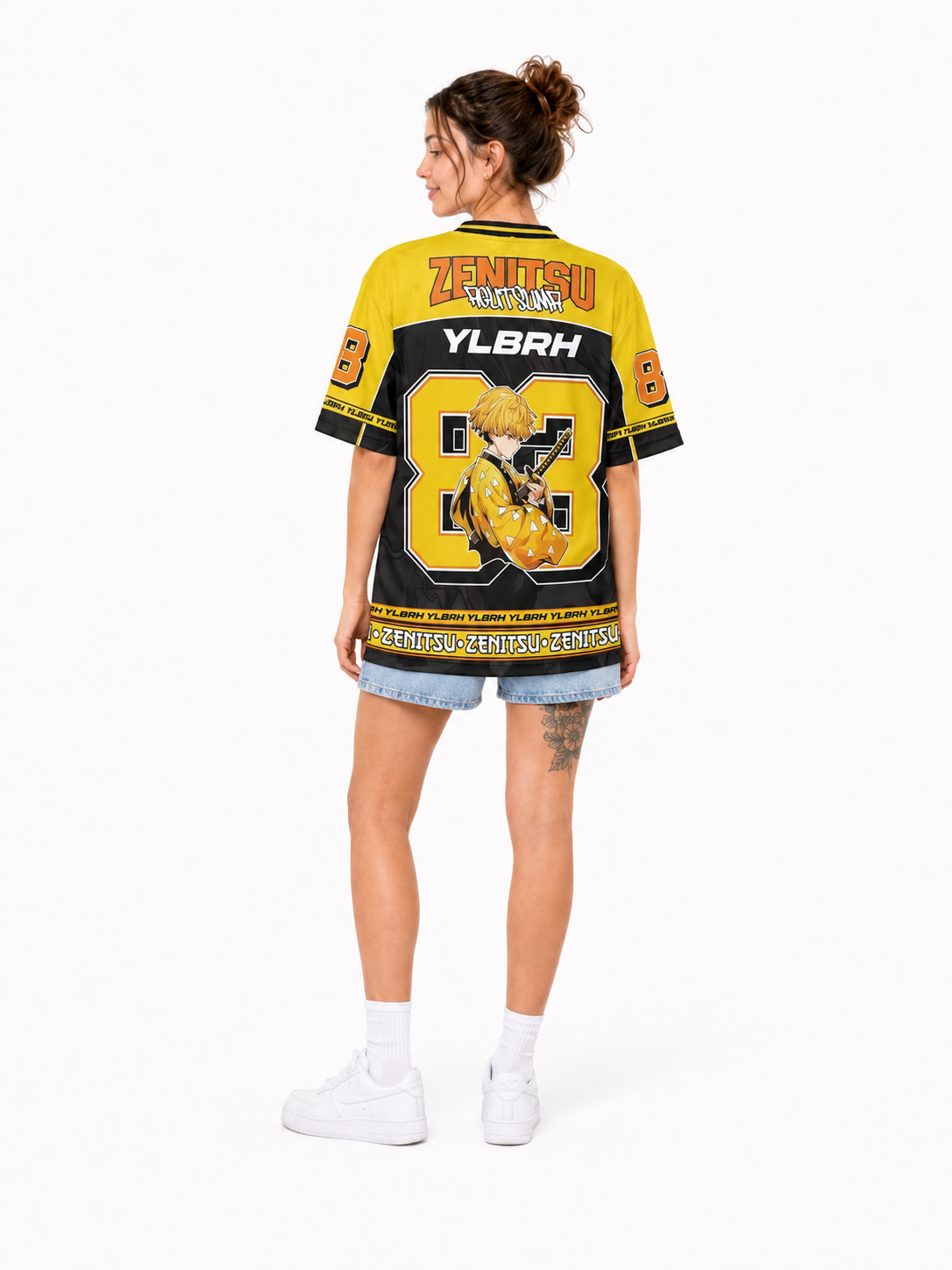 Zenitsu Anime Soccer Jersey