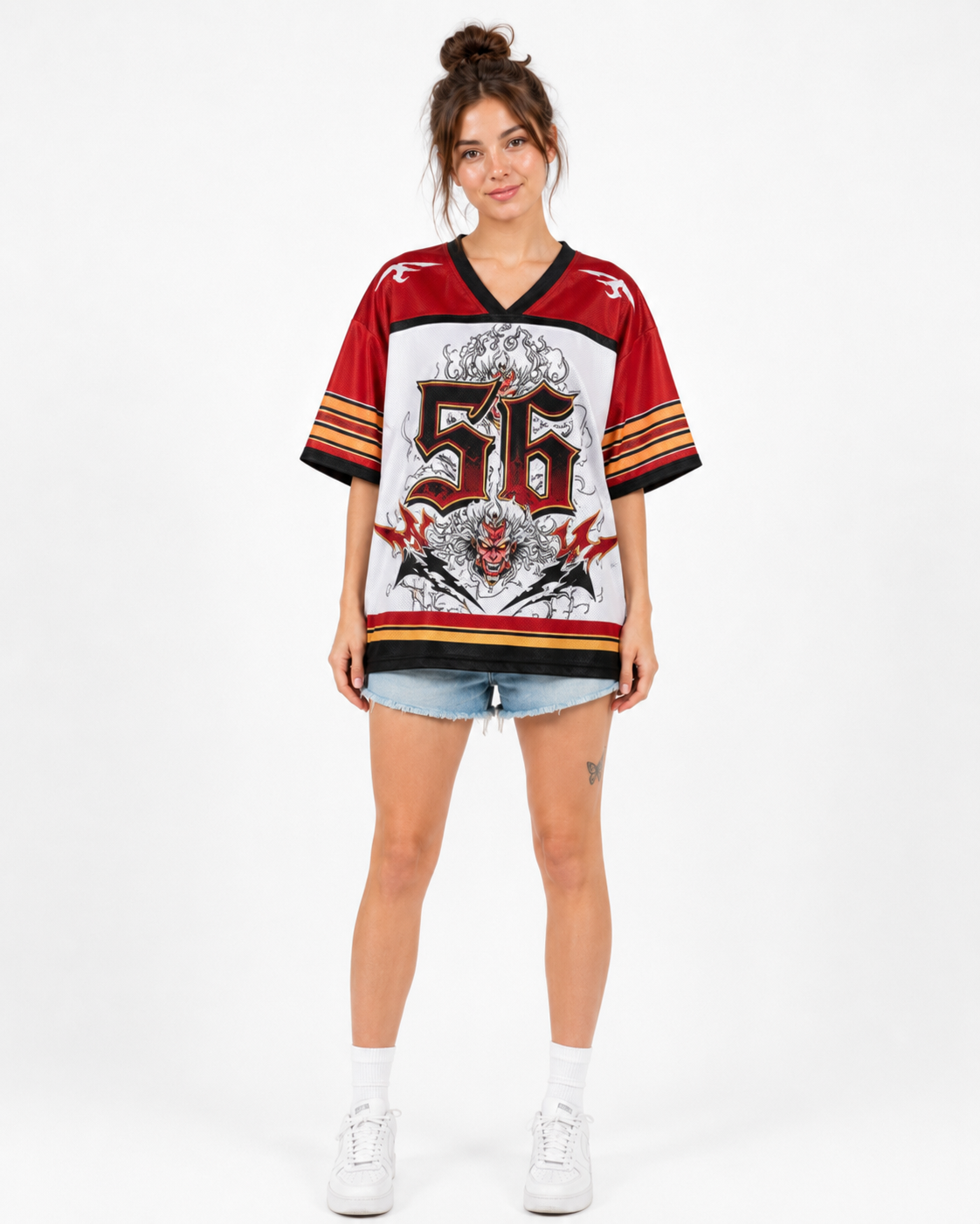 Gear 5 Luffy Anime Soccer Jersey