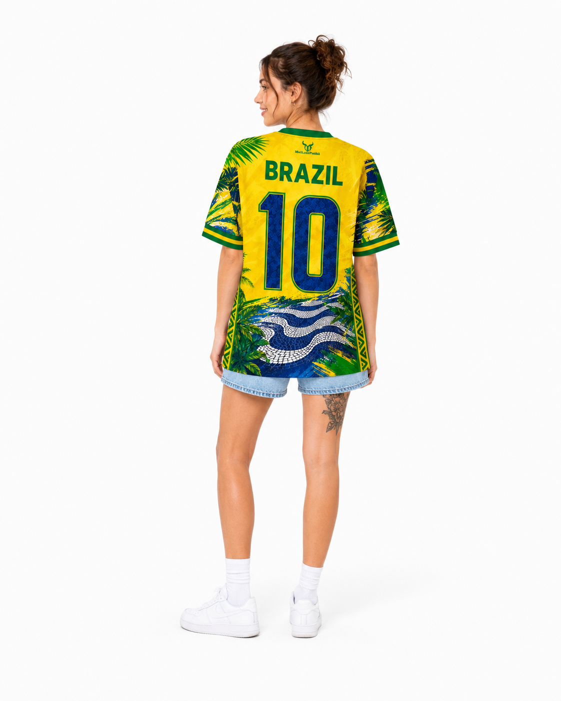 Brazil Graphic Soccer Jersey