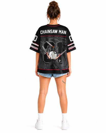 Chainsaw Man Anime Soccer Jersey