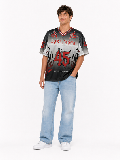 Baki Hanma Anime Soccer Jersey