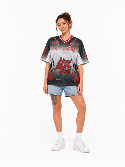 Baki Hanma Anime Soccer Jersey
