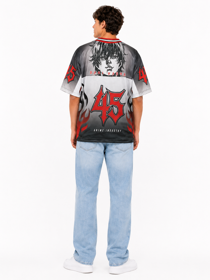Baki Hanma Anime Soccer Jersey