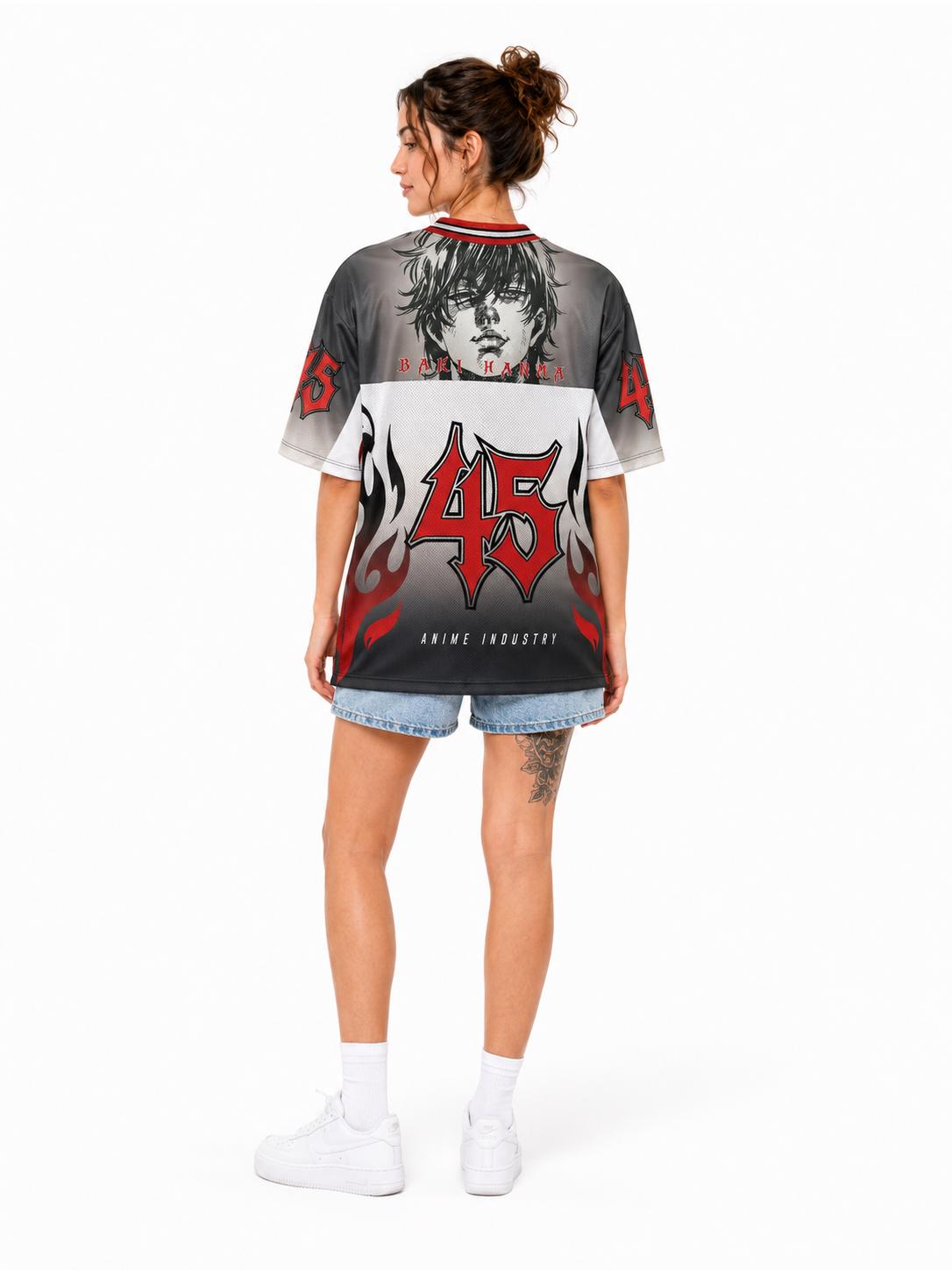 Baki Hanma Anime Soccer Jersey