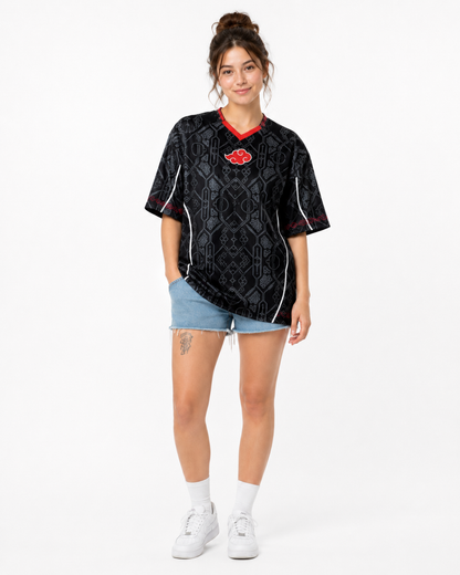 Akatsuki Cloud Anime Soccer Jersey