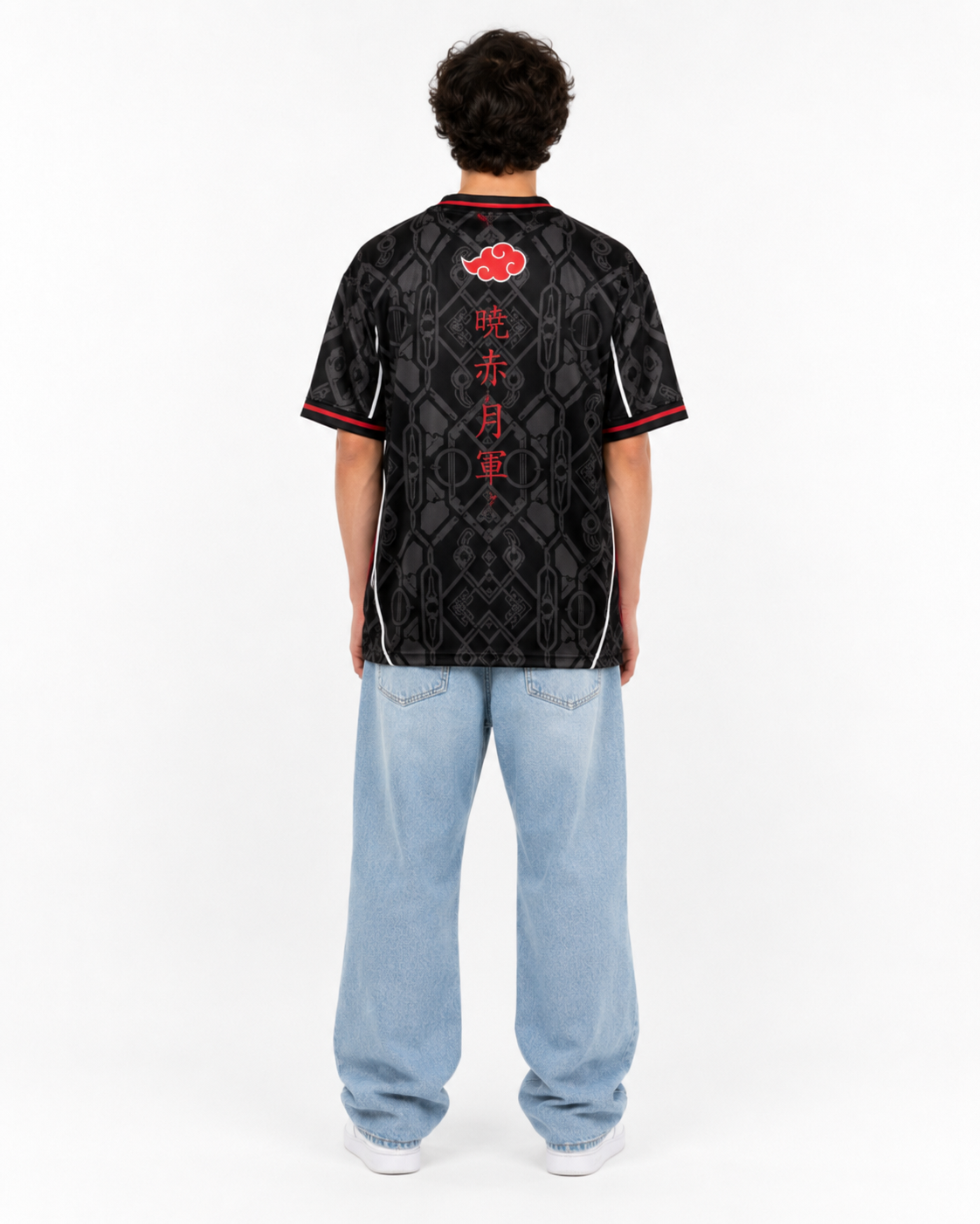 Akatsuki Cloud Anime Soccer Jersey