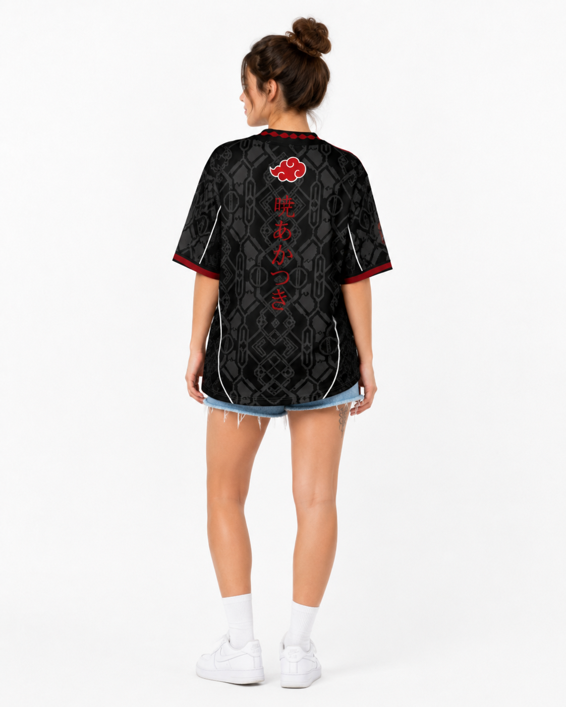 Akatsuki Cloud Anime Soccer Jersey