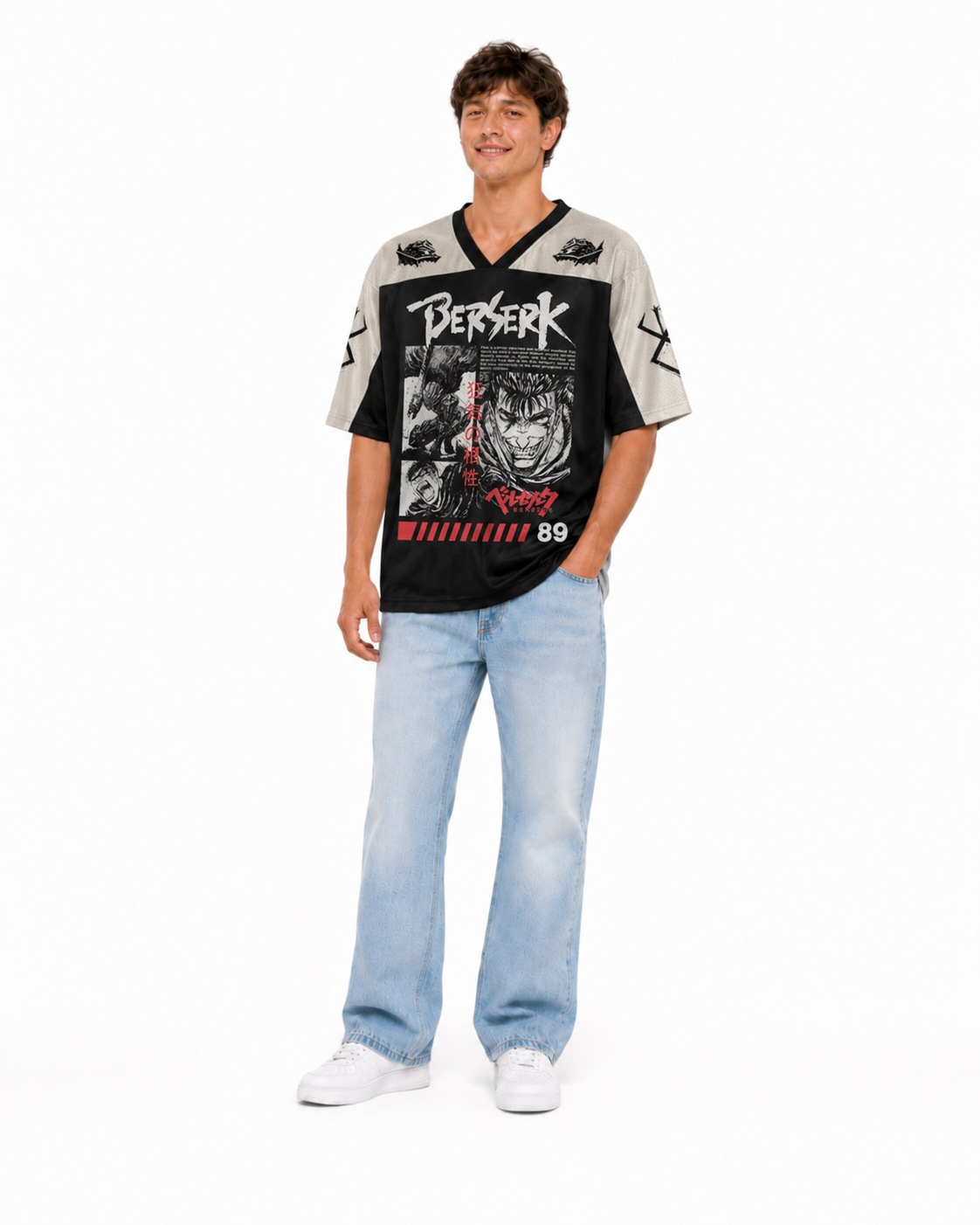 Berserk 89 Anime Soccer Jersey