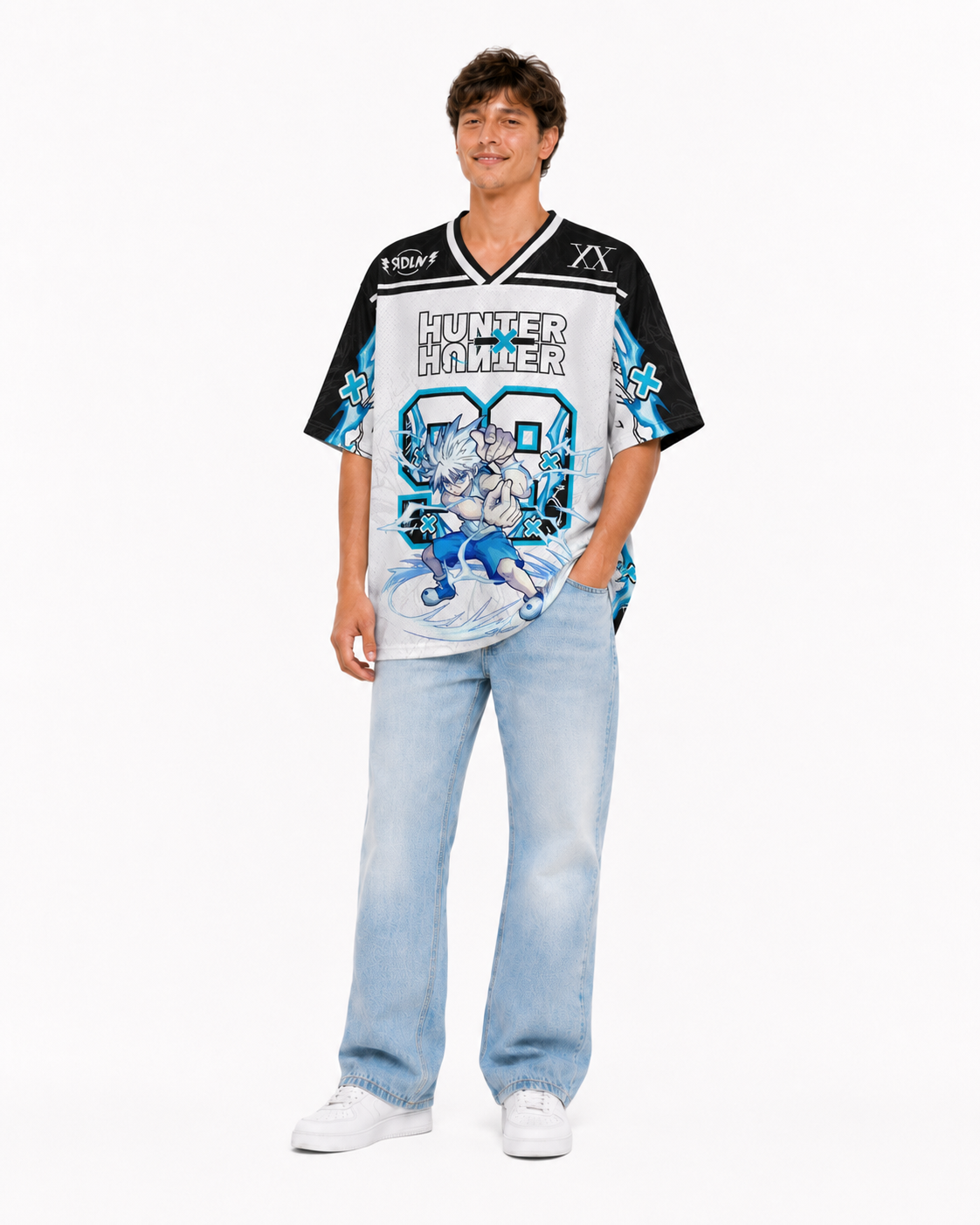 Killua Anime Soccer Jersey
