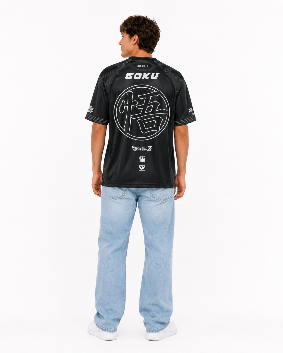 Black Goku Anime Soccer Jersey