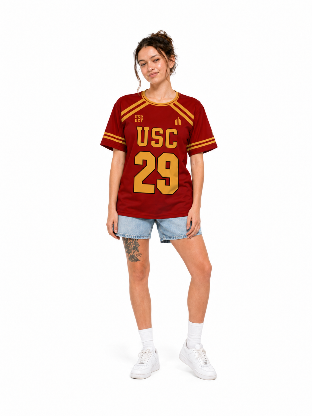 Foxhole Court Red Lacrosse Jerseys