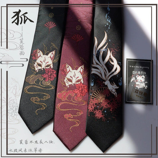 Demon Slayer Fox Ties Collection