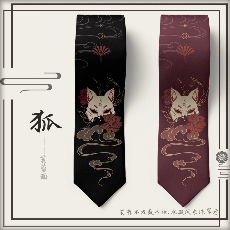 Demon Slayer Fox Ties Collection