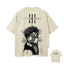 Akaza T-Shirt  Vintage Acid Wash Oversized Tee