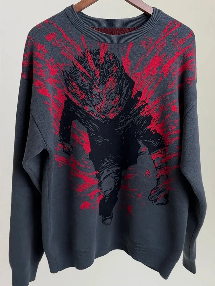 Yuji Itadori Knit Sweater