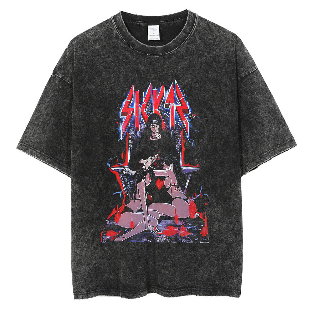 Itachi Uchiha Vintage T-shirt V3
