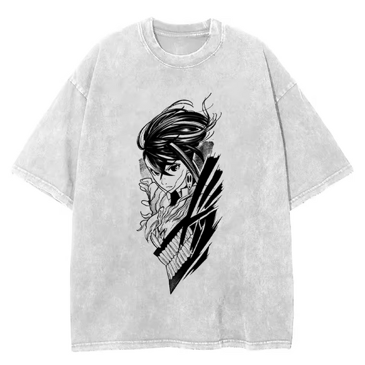 DANDADAN MOMO WHITE VINTAGE T-SHIRT