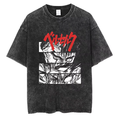 BERSERK V1 VINTAGE OVERSIZE TEE