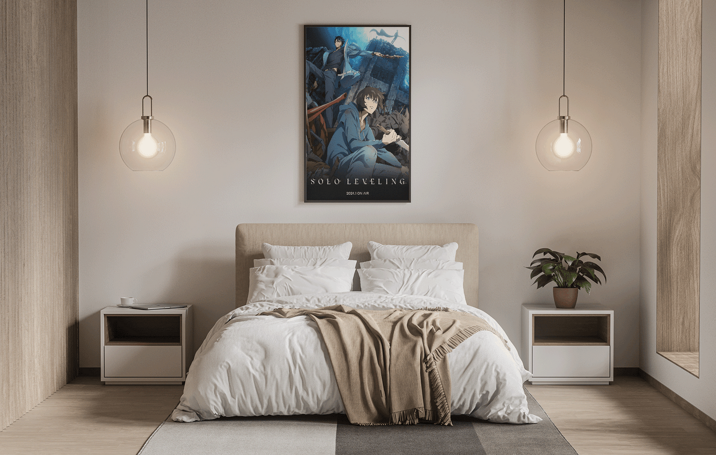 Solo Leveling Poster – Premium Anime Wall Art