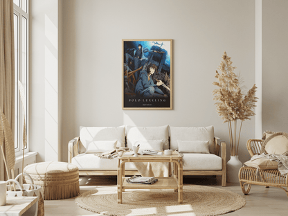 Solo Leveling Poster – Premium Anime Wall Art