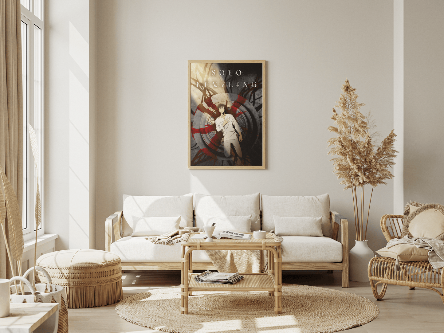 Solo Leveling Wall Art – Stunning Anime Poster