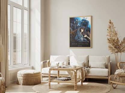 Solo Leveling Poster – Premium Anime Wall Art