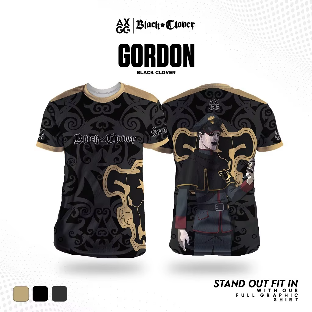 Black Clover Anime Soccer Jerseys