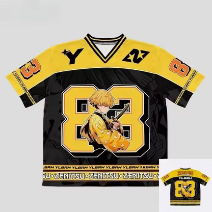 Zenitsu Anime Soccer Jersey