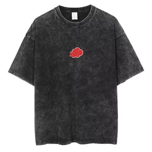 NARUTO AKATSUKI SIGN VINTAGE OVERSIZE TEE