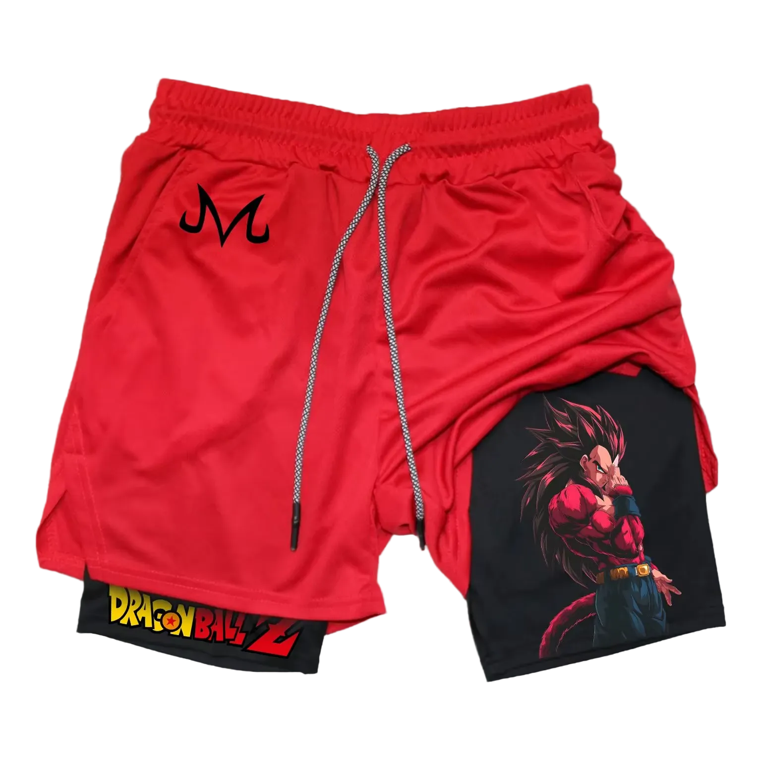 Dragon Ball Double Layer Gym Shorts