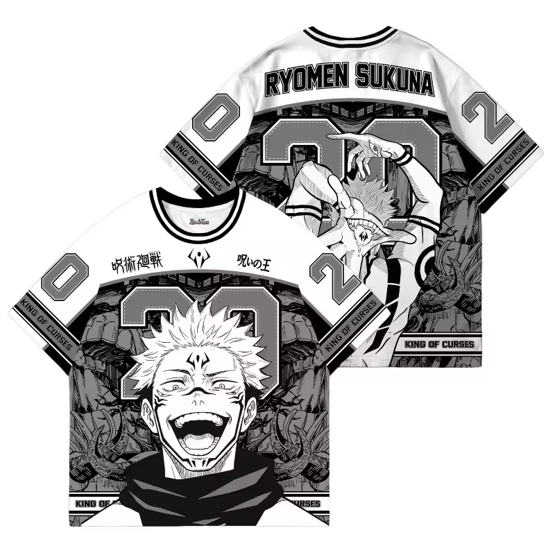 Ryomen Sukuna Anime Soccer Jersey