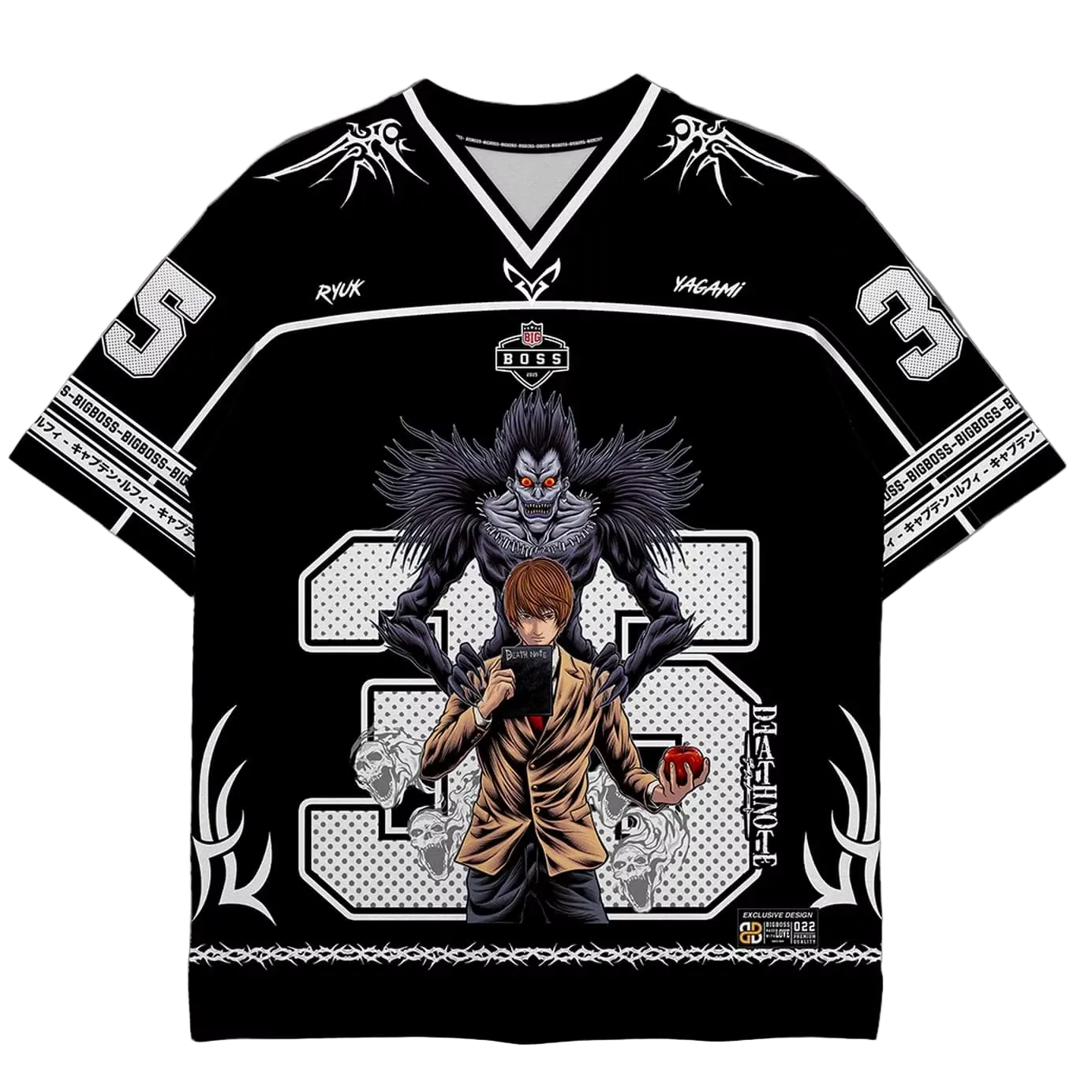Death Note Anime Soccer Jersey