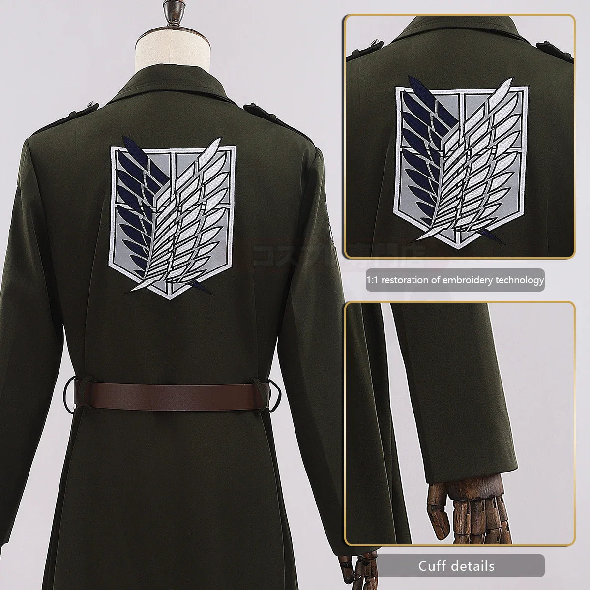 Attack on Titan komplettes Cosplay