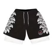 Doflamingo Double Layer Gym Shorts