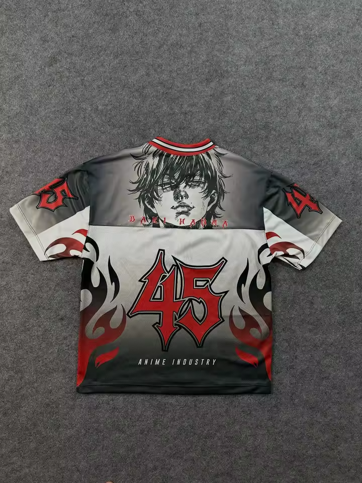Baki Hanma Anime Soccer Jersey