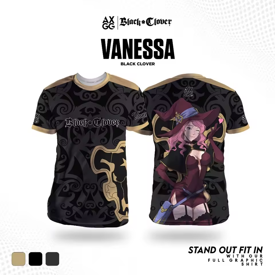 Black Clover Anime Soccer Jerseys
