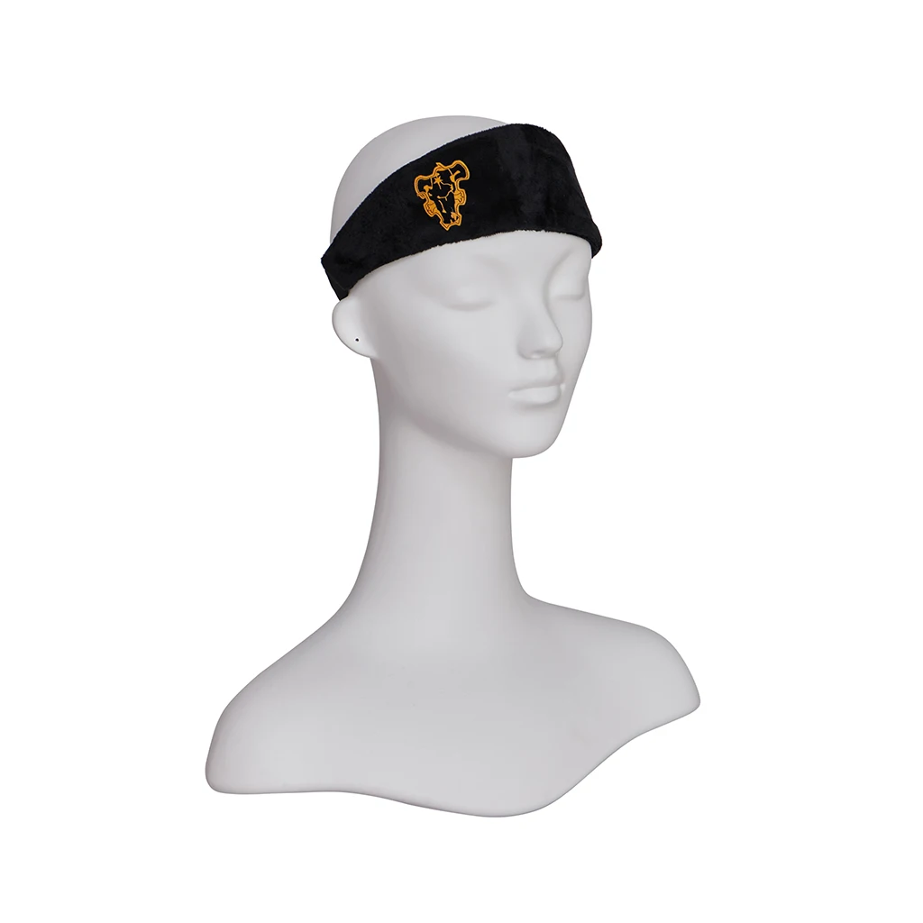 Black Bulls Squad Robe & Headband Set