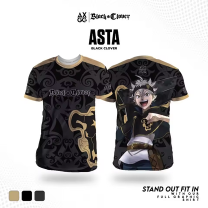 Black Clover Anime Soccer Jerseys