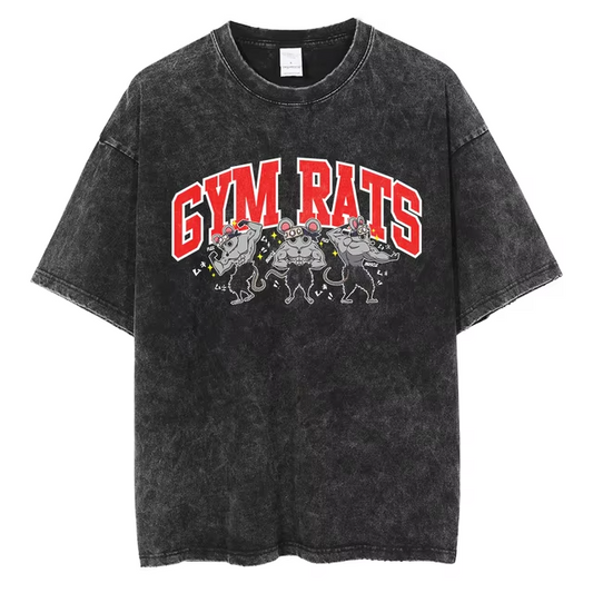 DEMON SLAYER GYM RAT V1 VINTAGE OVERSIZE TEE