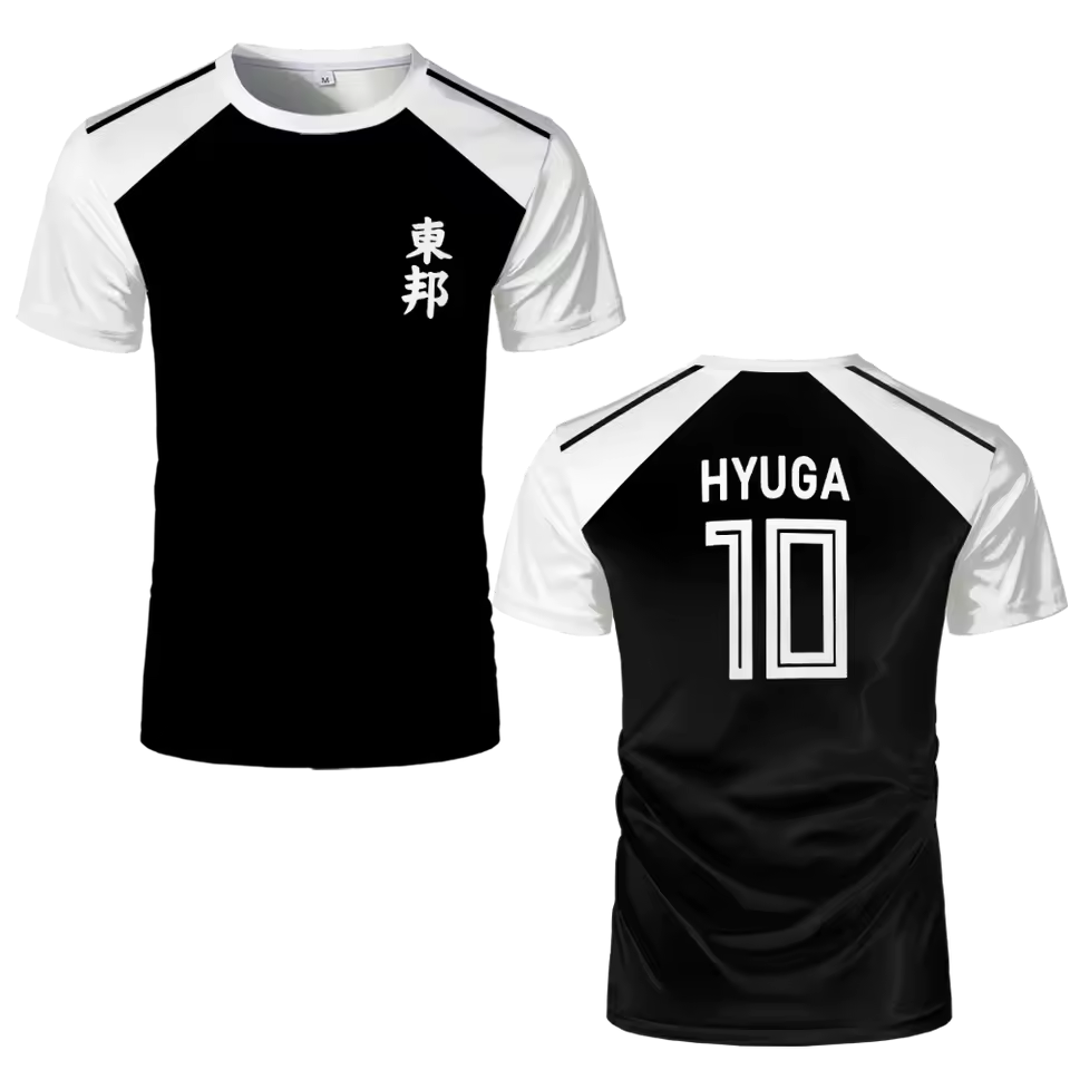 Hyuga 10 Captain Tsubasa Jersey