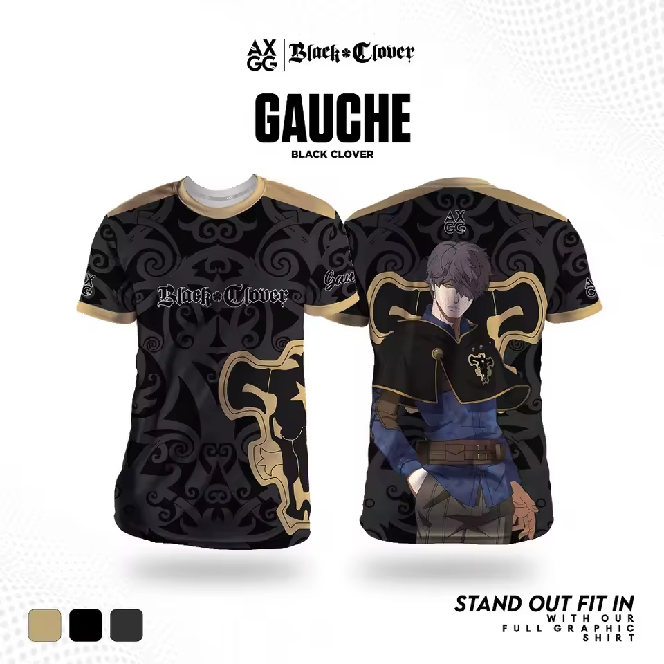 Black Clover Anime Soccer Jerseys