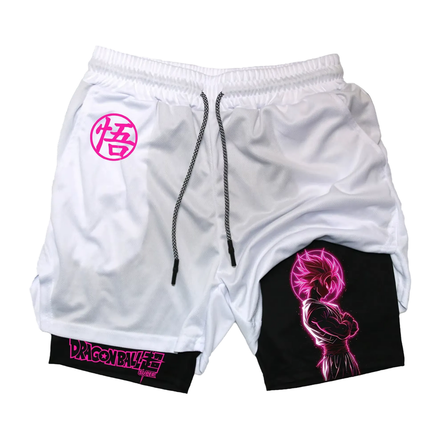 Dragon Ball Double Layer Gym Shorts
