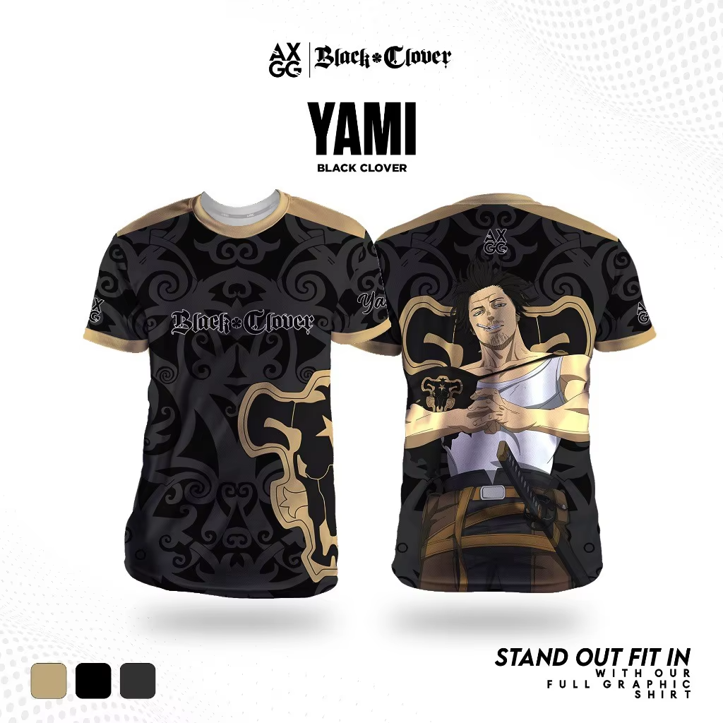 Black Clover Anime Soccer Jerseys