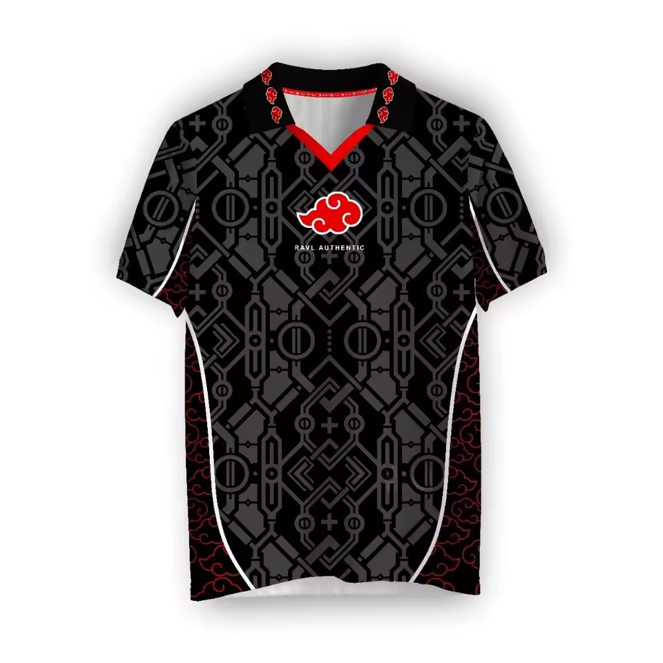 Akatsuki Cloud Anime Soccer Jersey