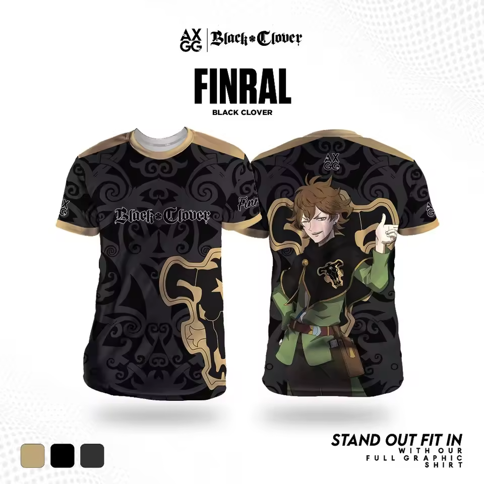 Black Clover Anime Soccer Jerseys