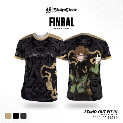 Black Clover Anime Soccer Jerseys