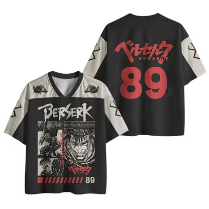 Berserk 89 Anime Soccer Jersey